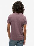 Superdry Essential Logo T-Shirt, Port Grey Grindle