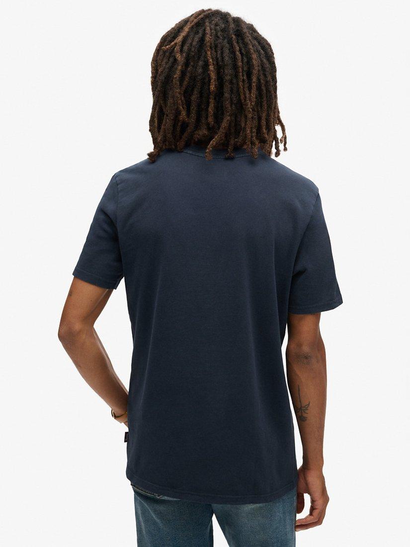 Product image 2 of 4, which shows Superdry Tokyo Graphic T-Shirt, Deep Navy, S