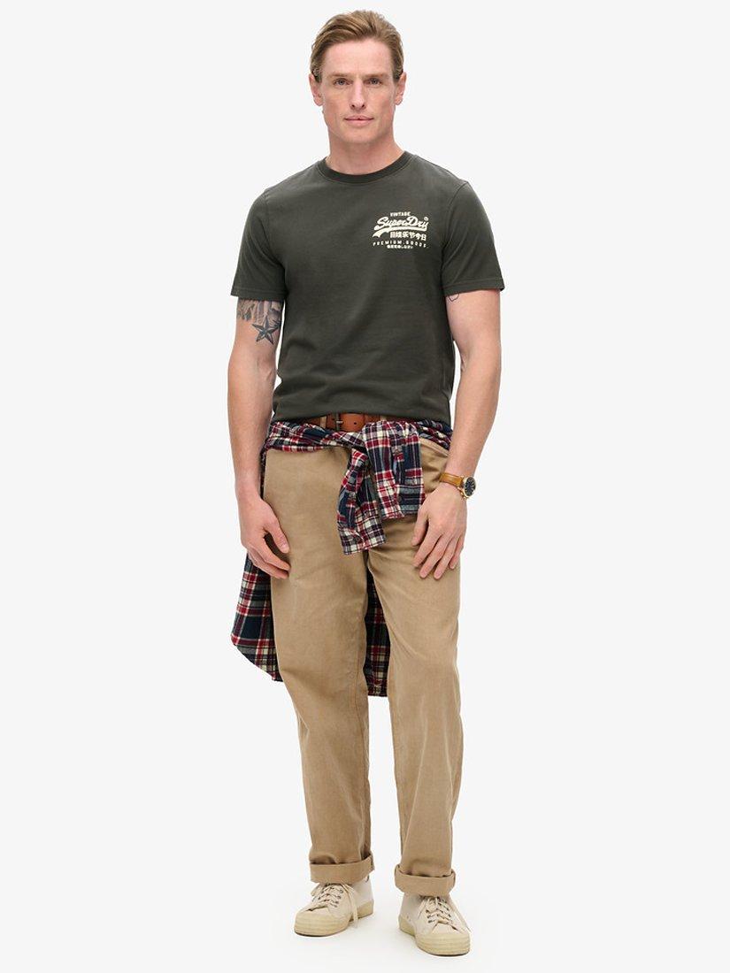 Product image 3 of 5, which shows Superdry Tokyo Graphic T-Shirt, Washed Black, S