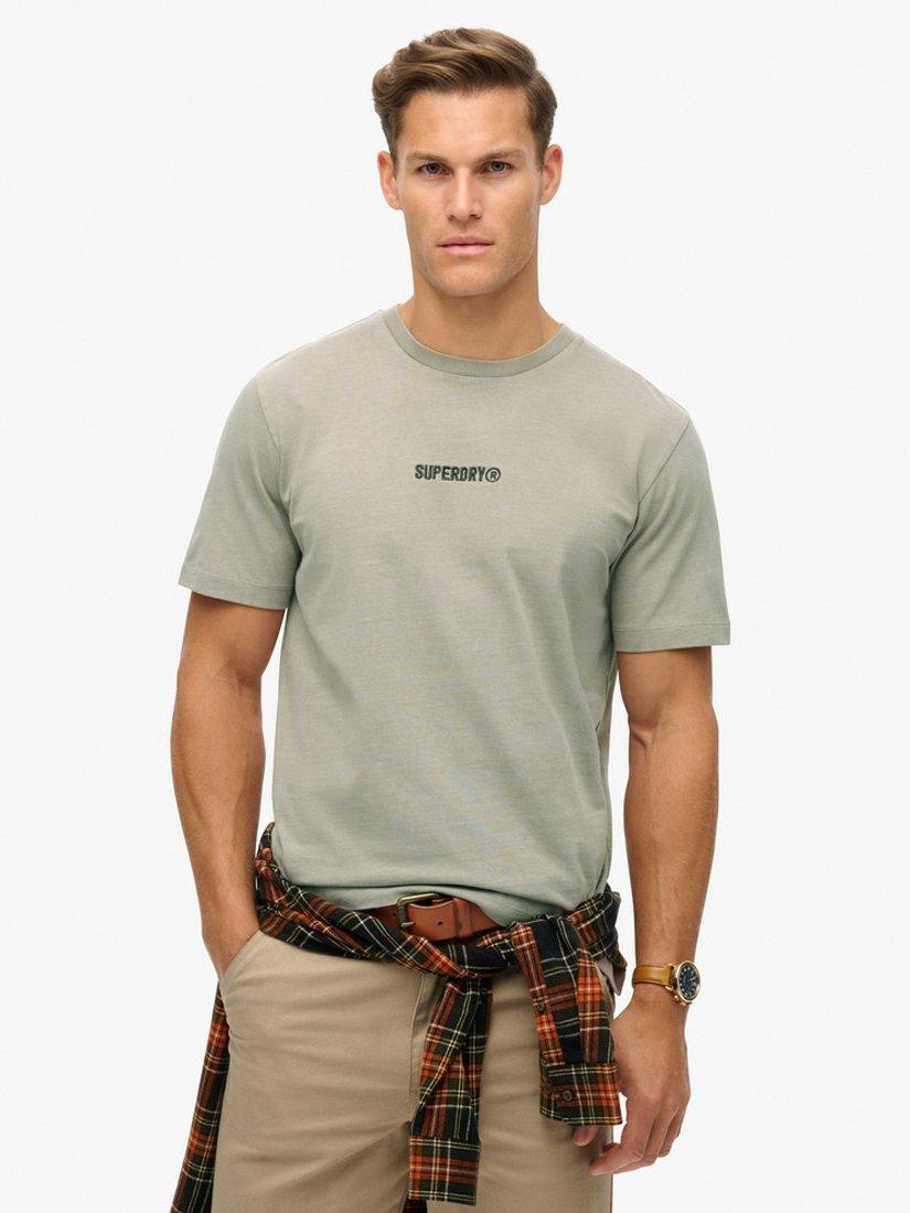 Superdry Micro Logo Graphic Loose T-Shirt