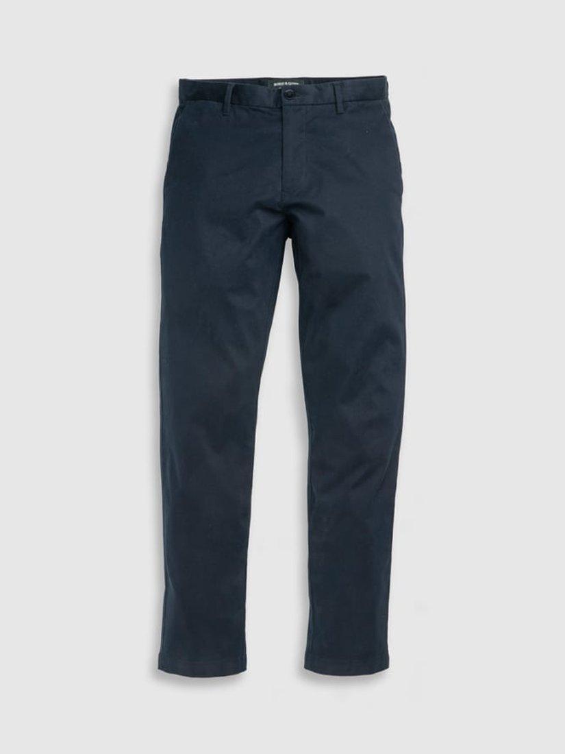 Product image 4 of 5, which shows Rodd & Gunn Heriot Soft Cotton Straight Fit Chinos, Midnight, 28R