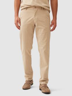 Rodd & Gunn Heriot Soft Cotton Straight Fit Chinos, Natural