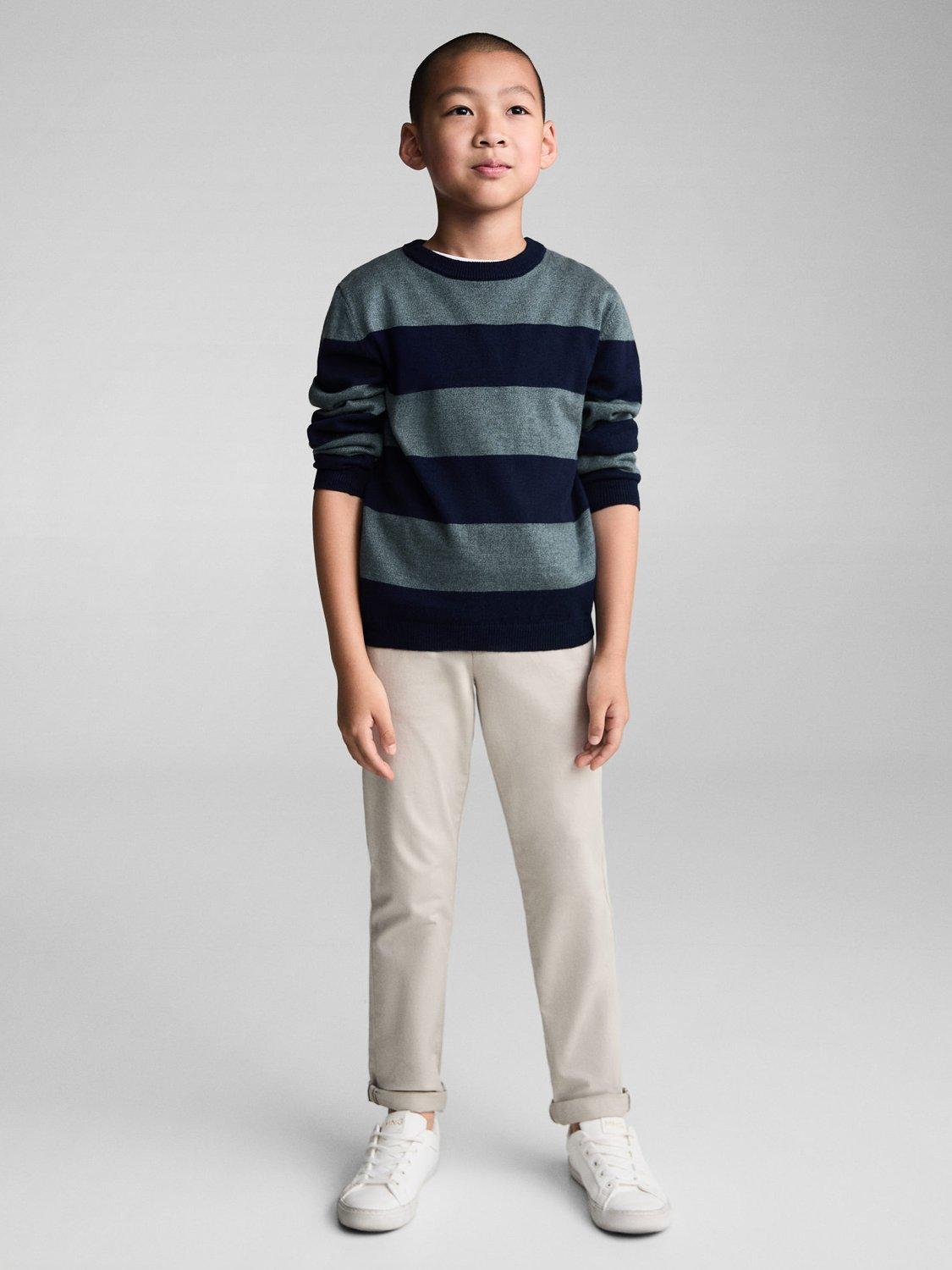 Mango striped jumper hot sale