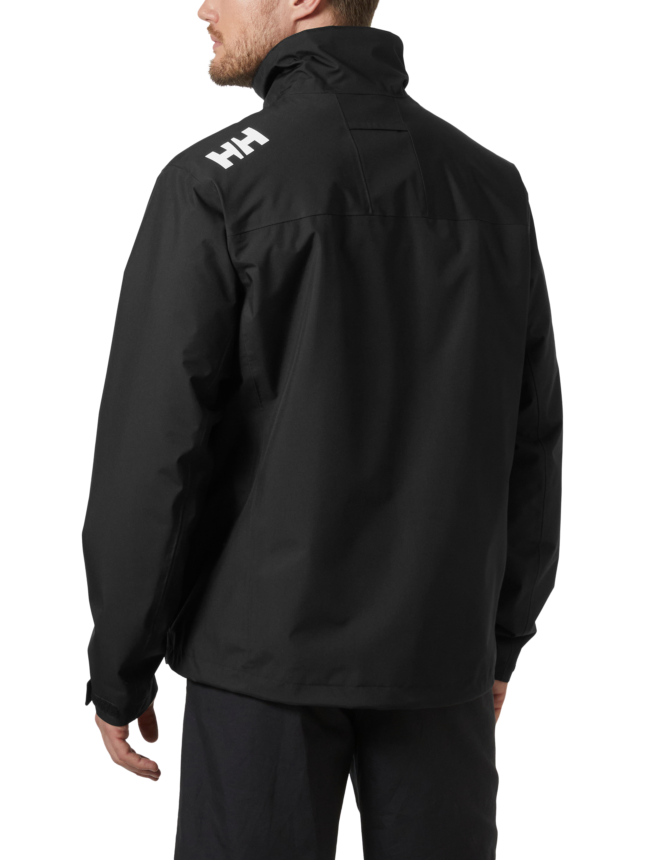 Helly hansen crew midlayer jacket black sale