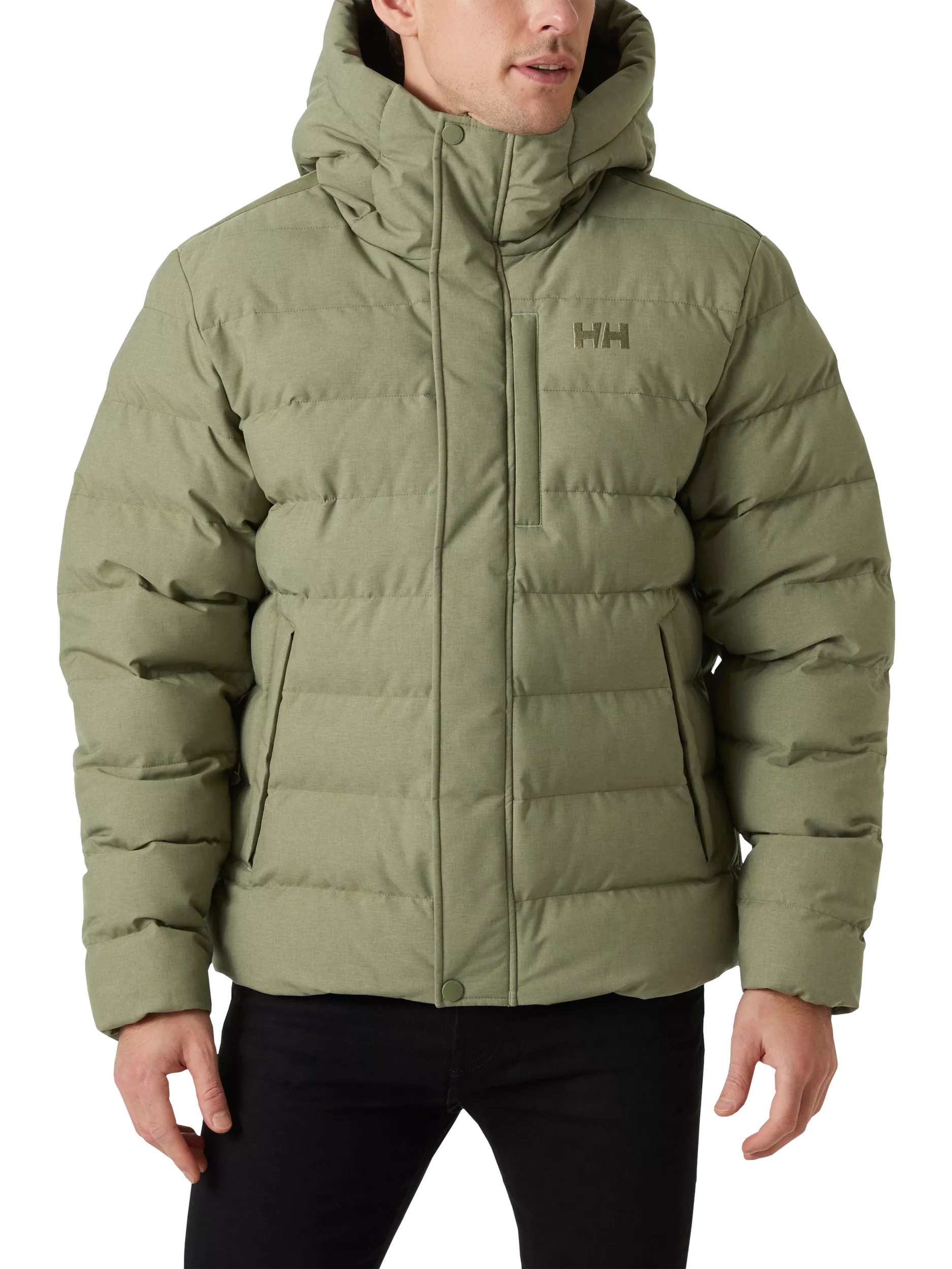 Helly Hansen Alby Puffy Jacket, Green Melange