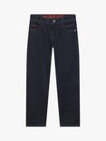 HUGO Kids' Regular Fit Jeans, Rinse