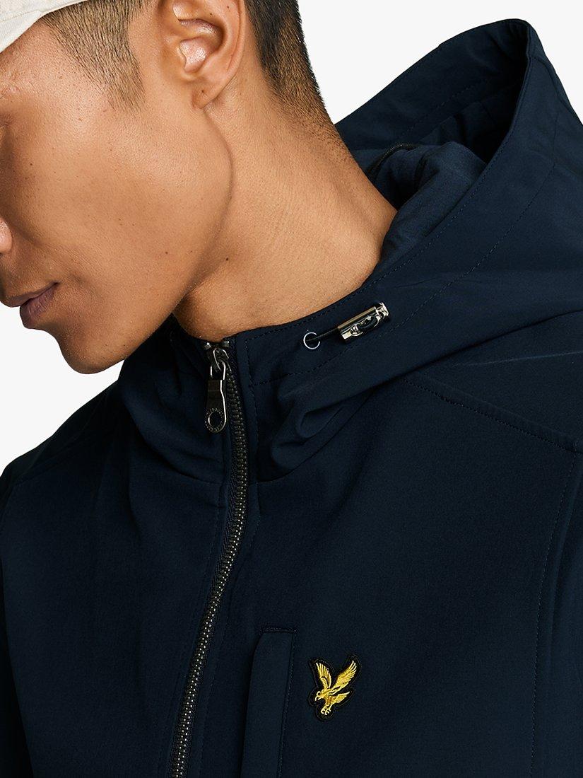 Product image 5 of 5, which shows Lyle & Scott Soft Shell Jacket, Dark Navy, XS