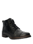 Dune London Simon Leather Seam Detail Lace Up Ankle Boots