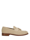 Dune Sevilles Suede Woven Tassel Loafers