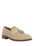 Dune Sevilles Suede Woven Tassel Loafers