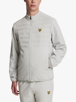 Lyle & Scott Hybrid Double Baffle Jacket, Z04 Pebble