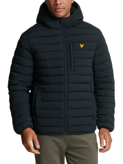 Lyle & Scott Stretch Lightweight Quilted Jacket, Z271 Dark Navy, Z271 Dark Navy
