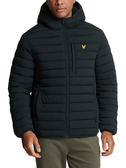 Lyle & Scott Stretch Lightweight Quilted Jacket, Z271 Dark Navy, Z271 Dark Navy