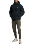 Lyle & Scott Stretch Lightweight Quilted Jacket, Z271 Dark Navy