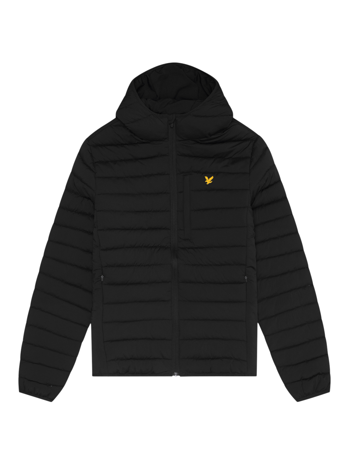 Lyle & Scott Stretch Lightweight Quilted Jacket, Z865 Jet Black