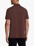 Lyle & Scott Cotton Polo Shirt, Rubber Red