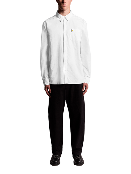 Lyle & Scott Cotton Oxford Shirt - view 2, White