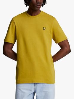 Lyle & Scott Plain Crew Neck T-Shirt, Ellaness Gold