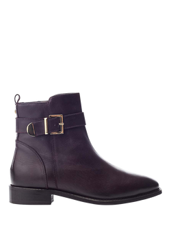 Moda in Pelle Obernai Leather Ankle Boots, Brown