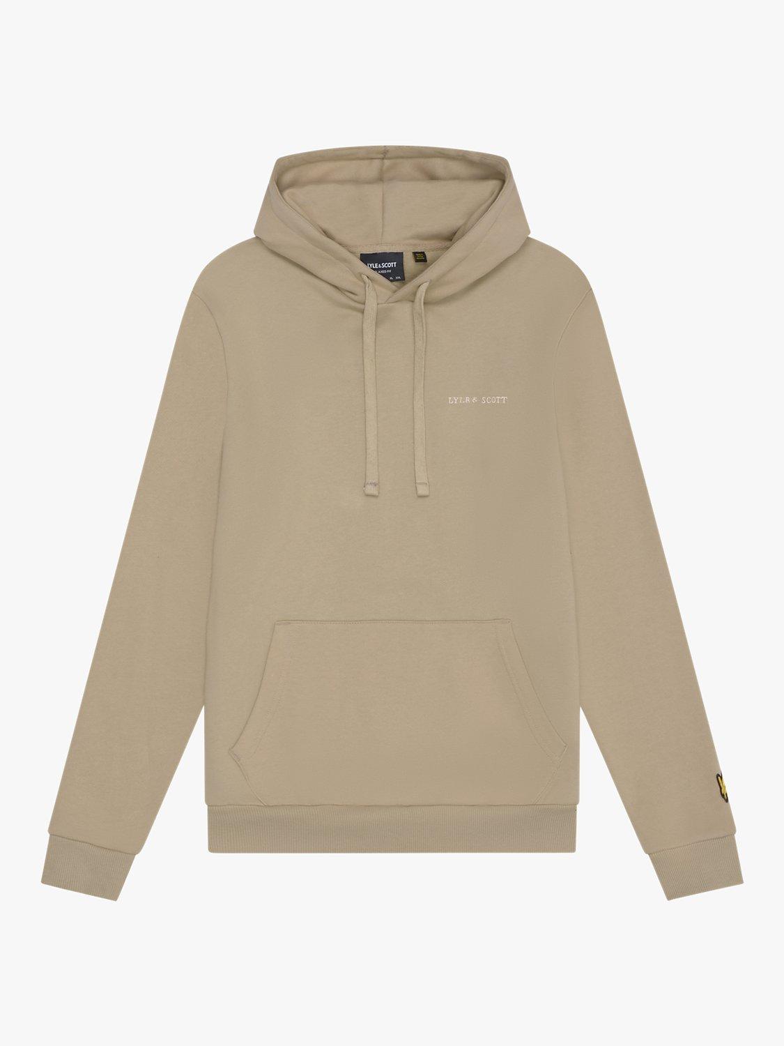 Product image 1 of 1, which shows Lyle & Scott Embroidered Logo Hoodie, Sage/Cove, XS