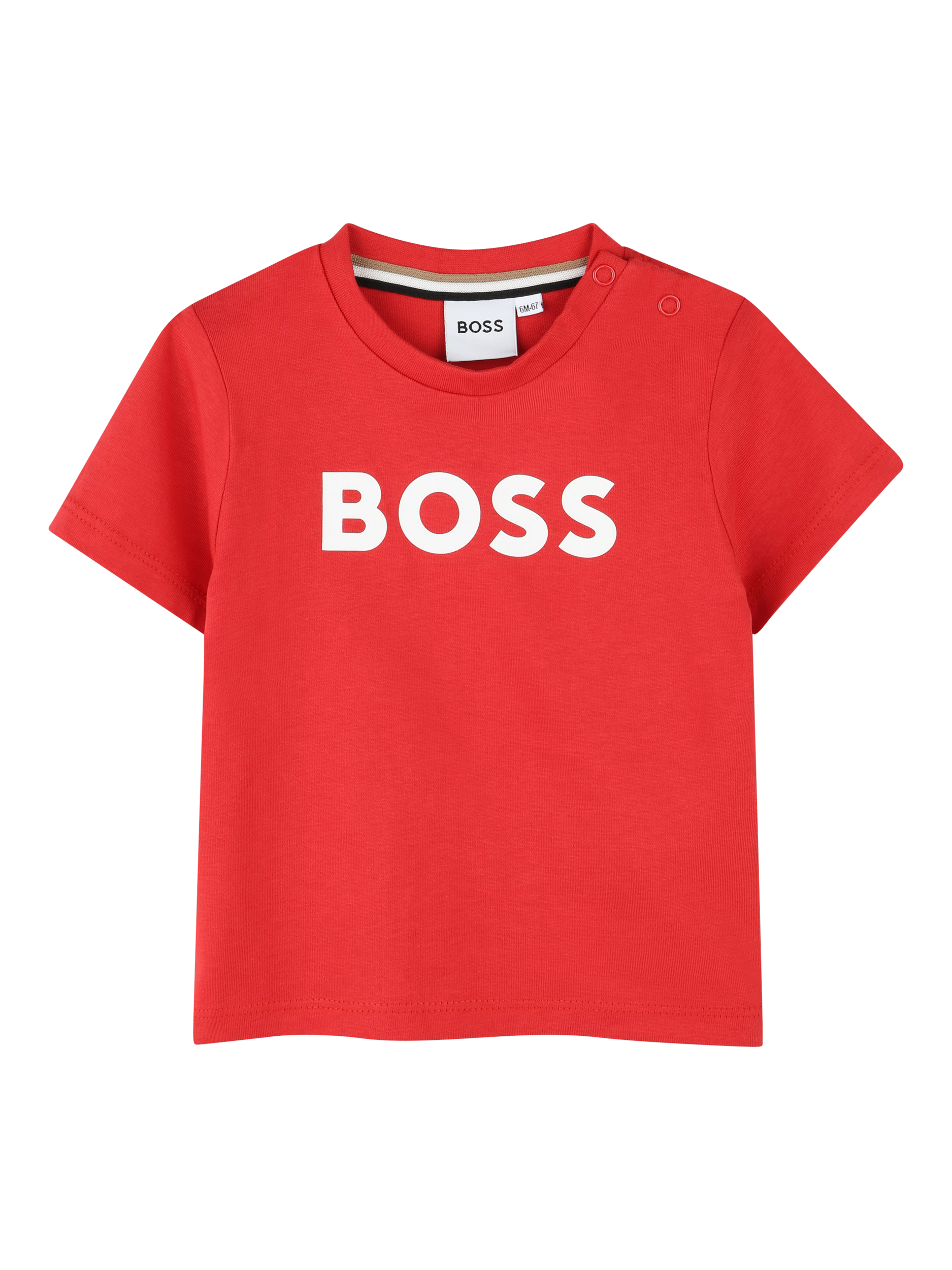 Hugo Boss Snap-Shoulder authentic Tee for 18 month old