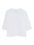 HUGO BOSS BOSS Baby Cotton Slim Fit Top, White