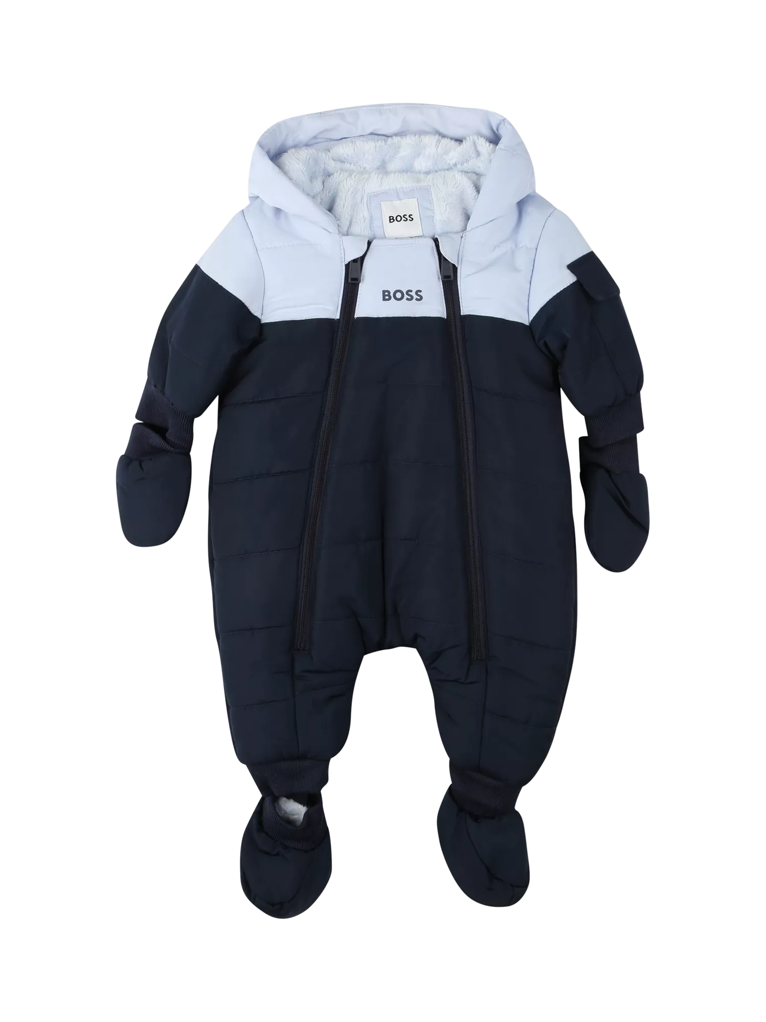 HUGO BOSS Baby Snowsuit Navy