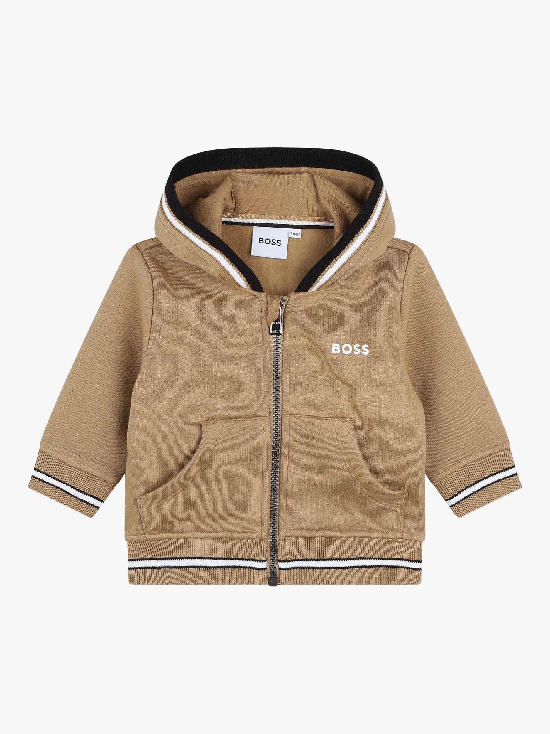 HUGO BOSS BOSS Baby Hooded Cardigan Cookie