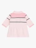 HUGO BOSS Baby Stripe Polo Dress, Pink Pale