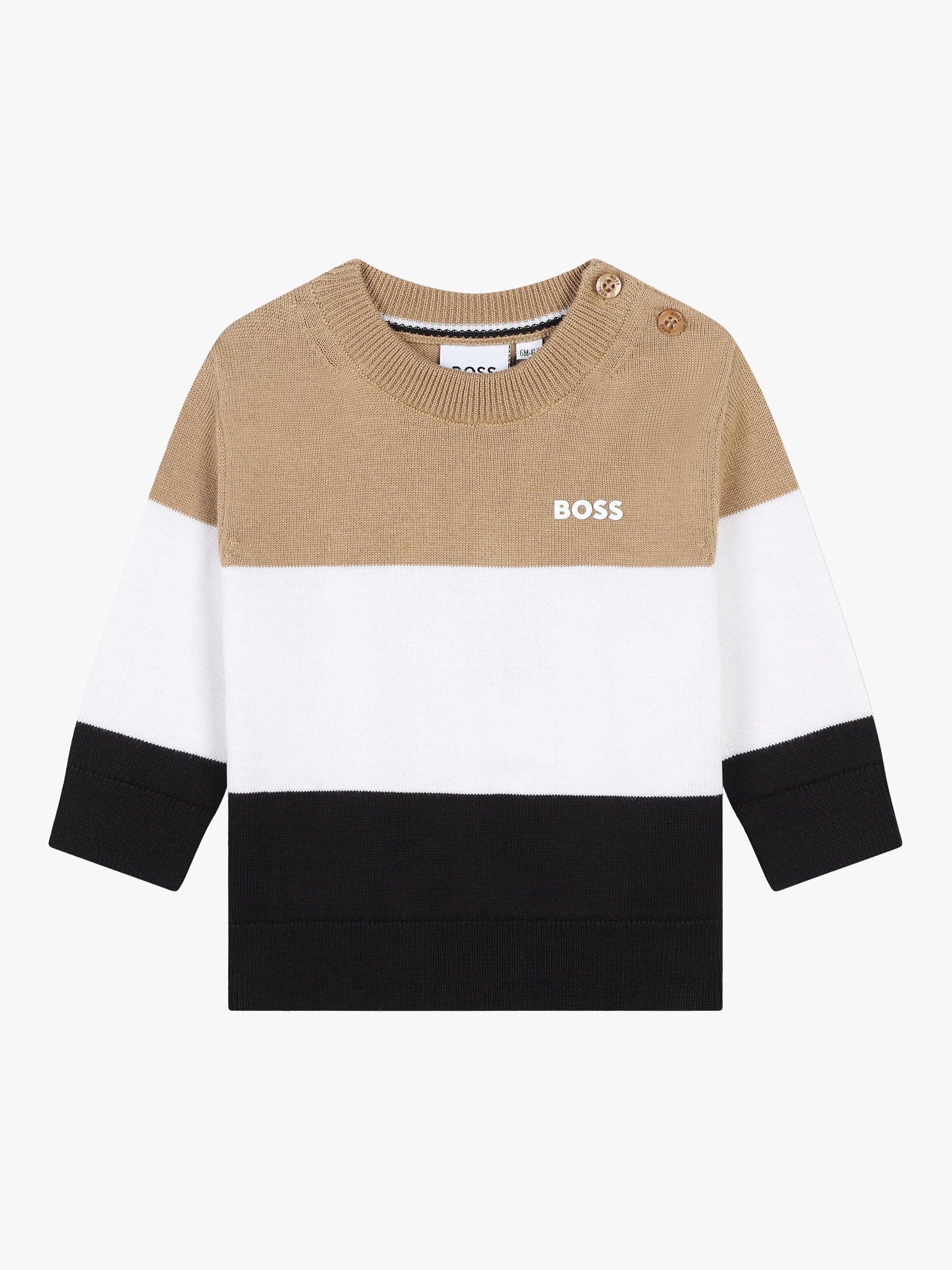 BOSS Baby Tri Colour Jumper Cookie