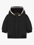 BOSS Baby Hooded Parka, Black