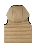 HUGO BOSS Baby Reversible Puffer Gilet, Cookie