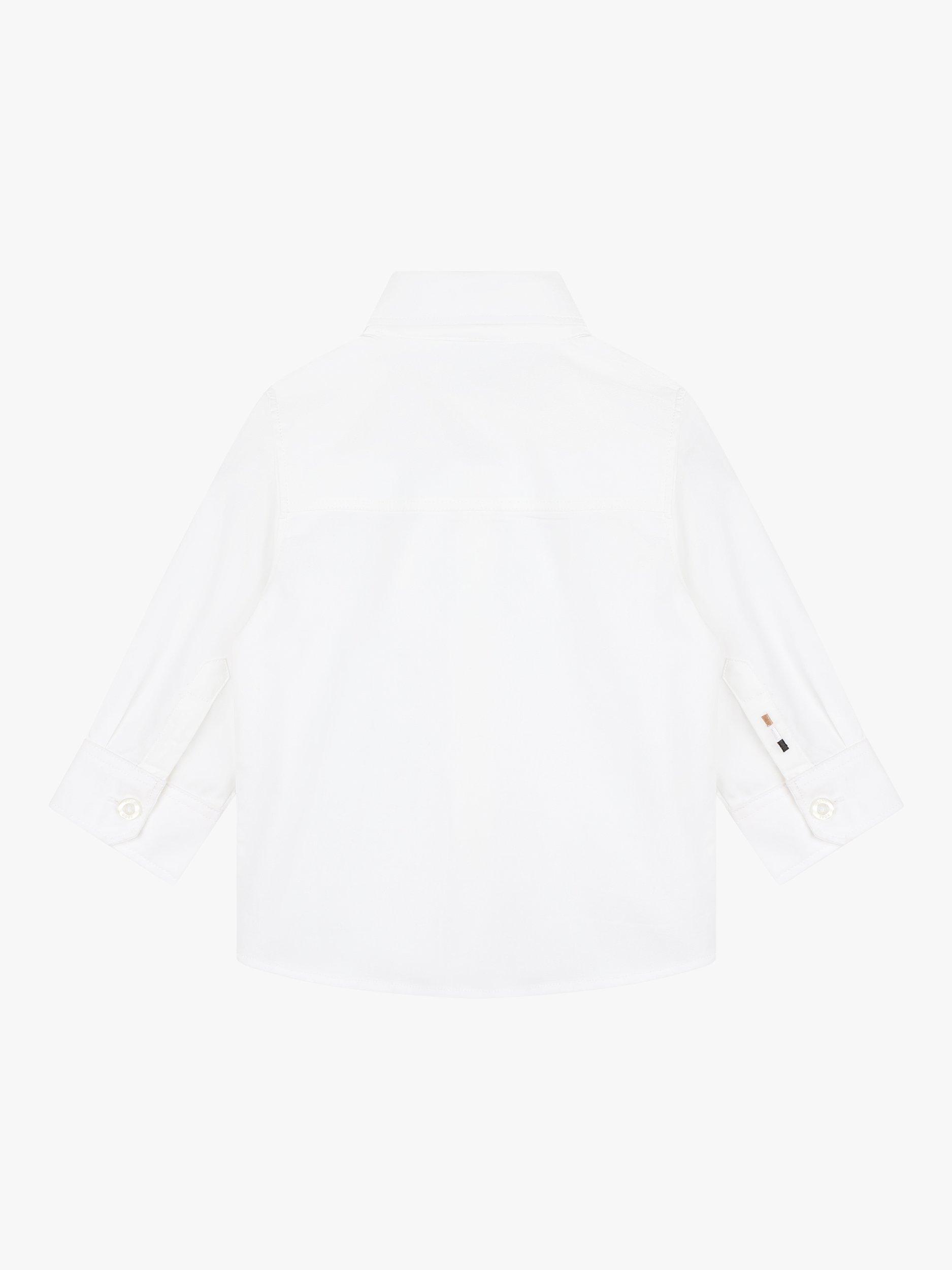Product image 2 of 2, which shows HUGO BOSS Baby Cotton Shirt, White, 3 years