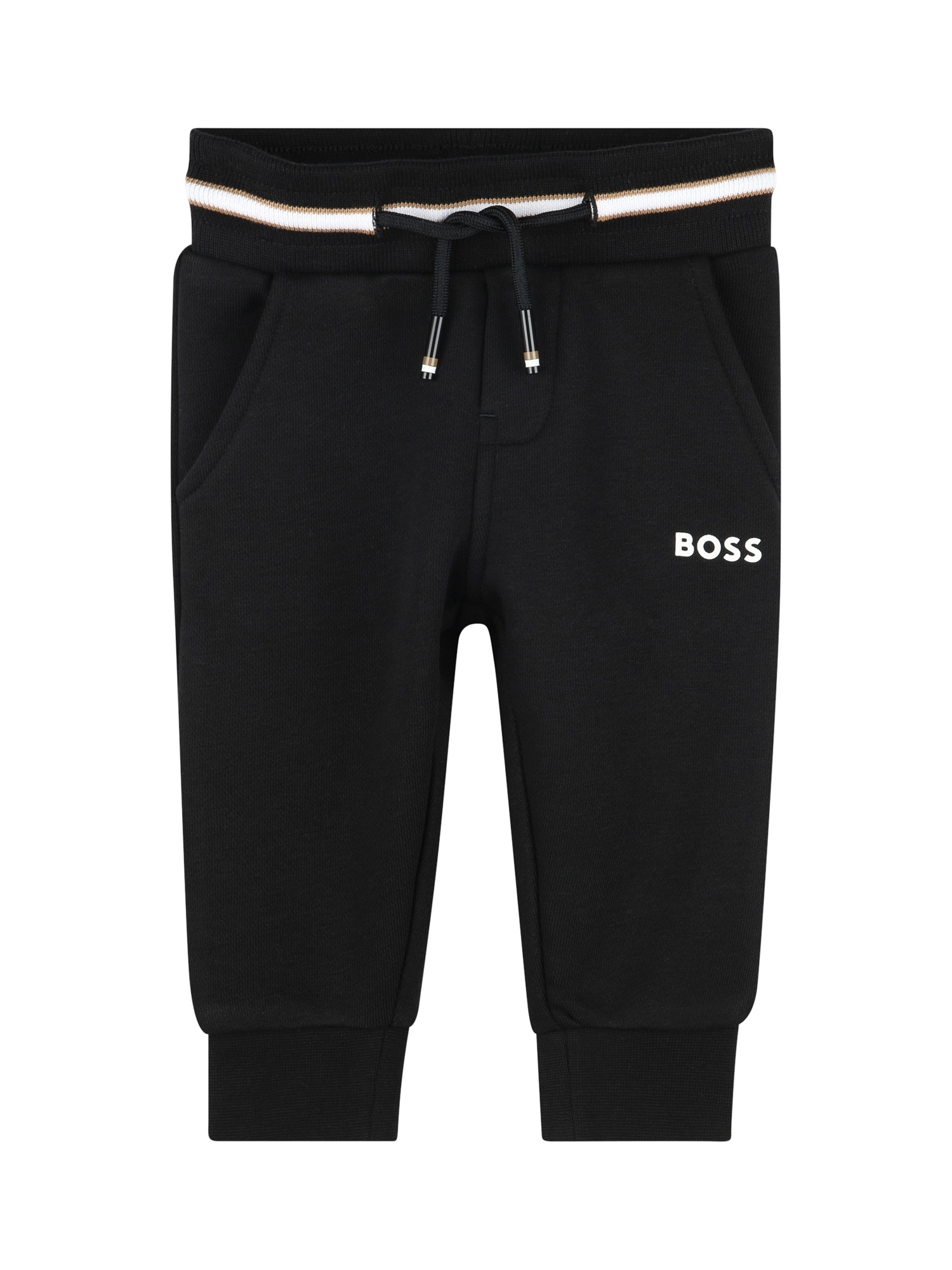 HUGO BOSS Baby Logo Joggers, Black