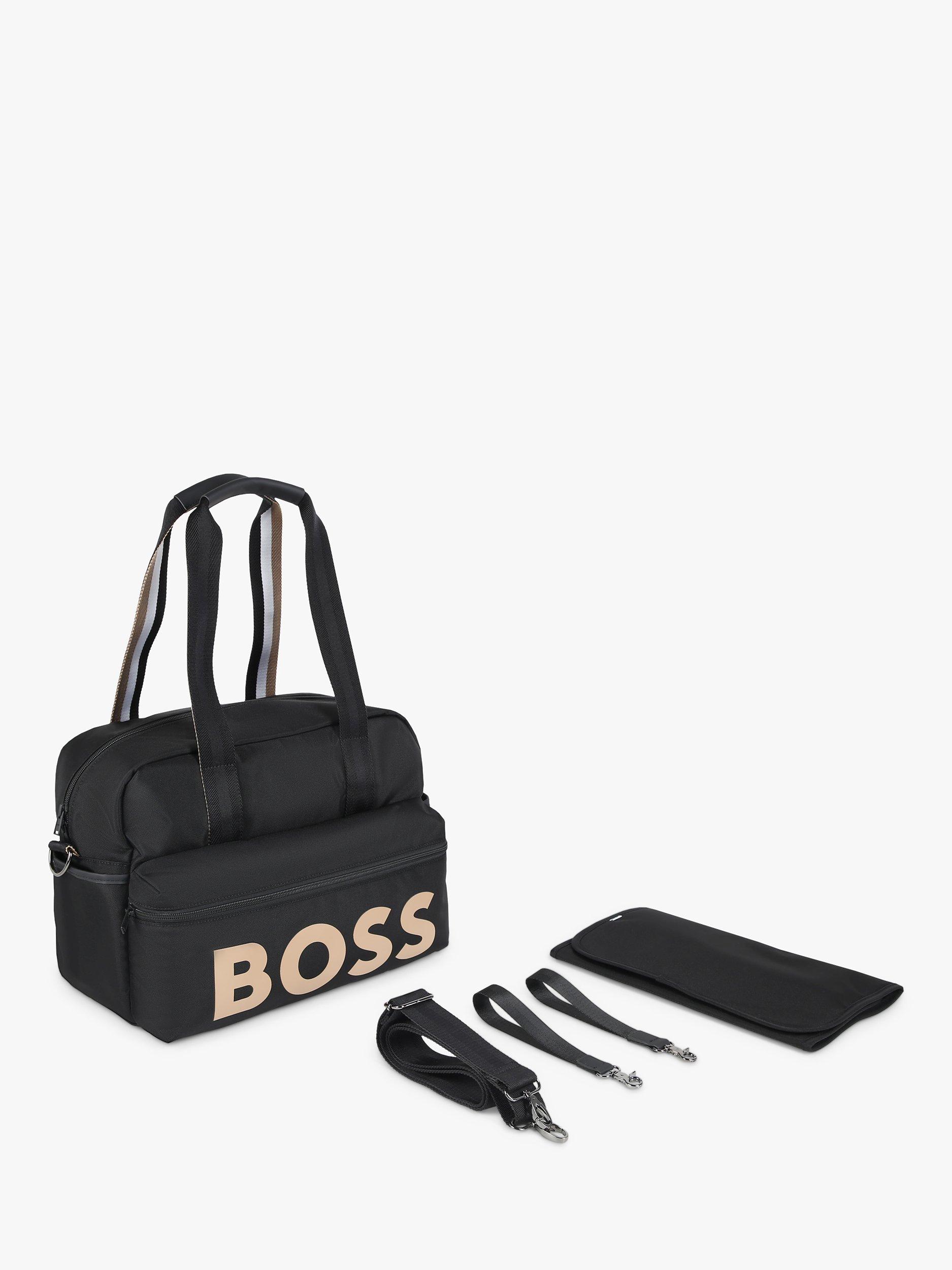 HUGO BOSS Logo Changing Bag Black