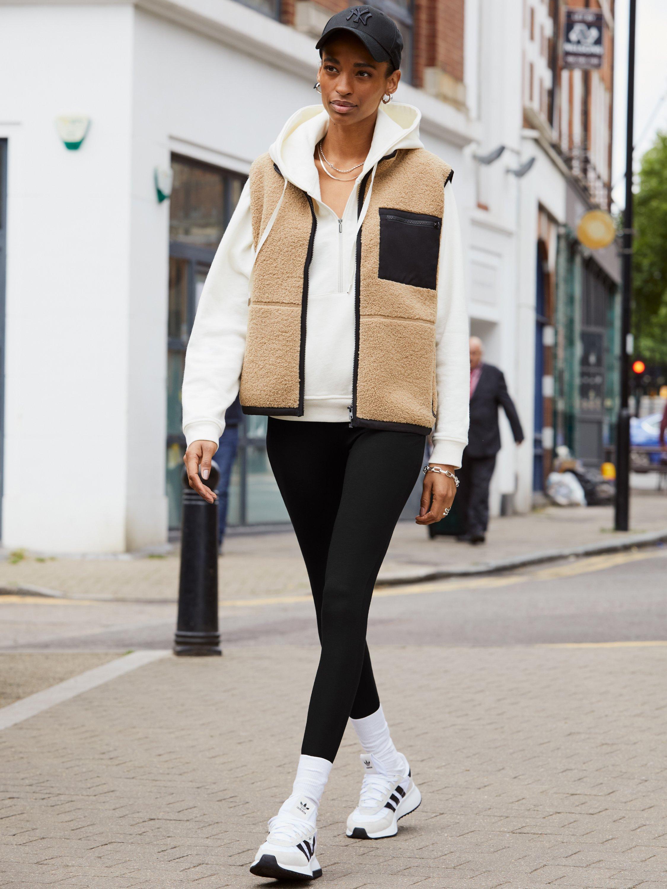 Product image 3 of 6, which shows Baukjen Jenny Organic Cotton Blend Hoodie, Cream, 10