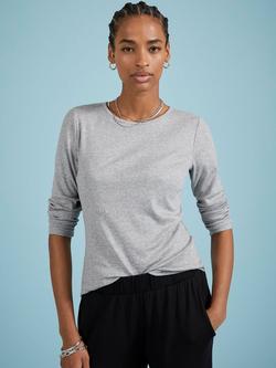Baukjen Krystea Luxe Organic Cotton Blend Top, Grey