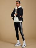 Baukjen Baxter Stripe Leggings, Caviar Black/White
