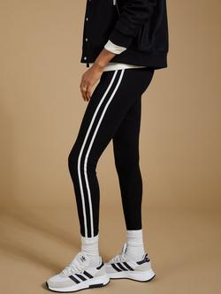 Baukjen Baxter Stripe Leggings, Caviar Black/White - view 2, Caviar Black/White