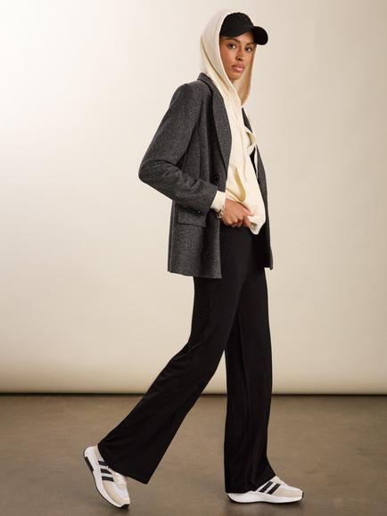 Baukjen Bonnie Wide Leg Leggings, Caviar Black, Caviar Black