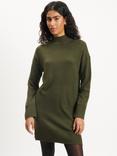 Nobody's Child Roll Neck Jumper Mini Dress, Green