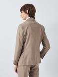John Lewis Sholden Regular Fit Sharkskin Wool Suit Jacket, Neutral