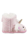 totes Kids' Bootie Slippers, Pink