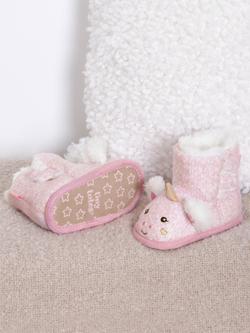 totes Kids' Bootie Slippers, Pink - view 2, Pink
