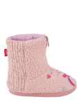 totes Peppa Pig Bootie Slippers, Pink