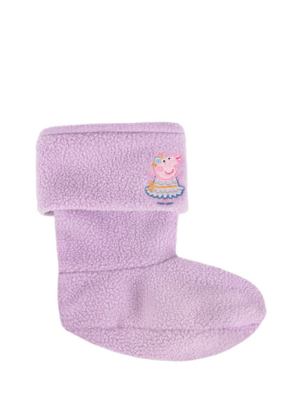 totes George Pig Wellington Boot Liner Socks, Peppa