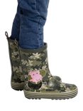 totes Kids' George Pig Wellies, Green