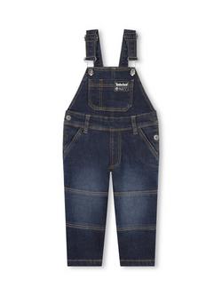 Timberland Baby Denim Dungarees, Dark Blue, Dark Blue