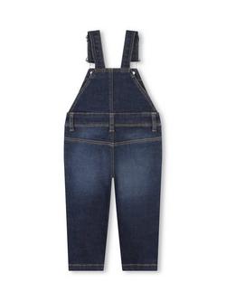 Timberland Baby Denim Dungarees, Dark Blue - view 2, Dark Blue
