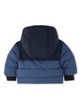 Timberland Baby Water Repellent Hooded Puffer Jacket, Blue